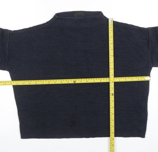 Womens UK Size 10 Topshop Black Pullover Jumper
