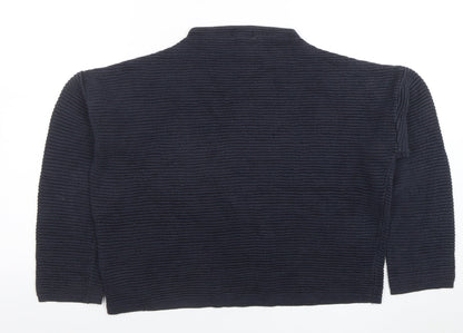 Womens UK Size 10 Topshop Black Pullover Jumper