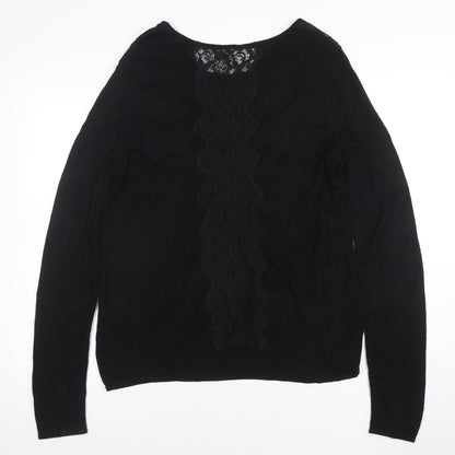 Womens UK Size 12 Monsoon Black Basic Blouse