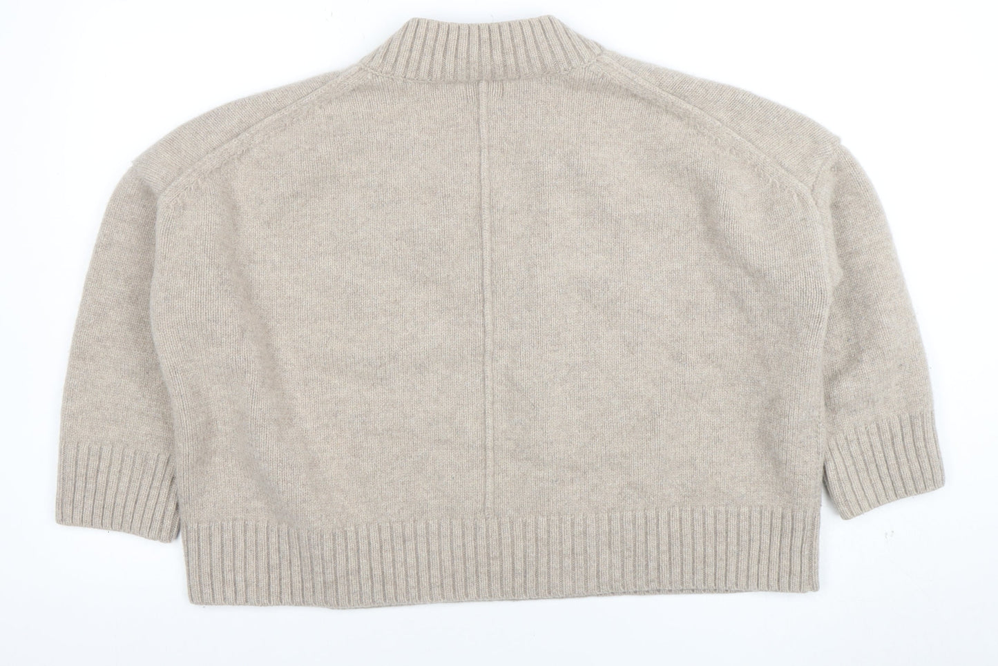 Womens UK Size M H&M Beige Pullover Jumper