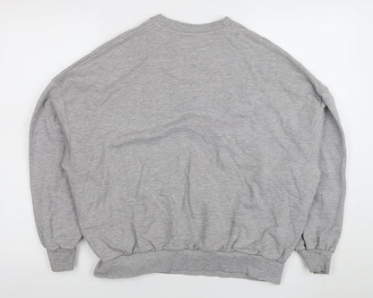 Womens UK Size S Chelsea Peers Grey Pullover Sweatshirt