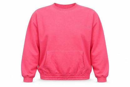 Womens UK Size XS PRETTYLITTLETHING Pink Pullover Sweatshirt