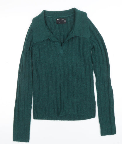 Womens UK Size 8 ASOS Green Pullover Jumper