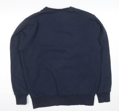 Womens UK Size L ellesse Blue Pullover Sweatshirt