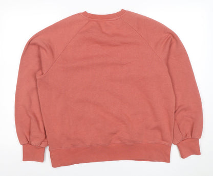 Womens UK Size L NEXT Pink Pullover Sweatshirt