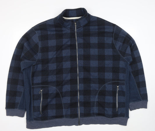 Mens UK Size 3XL Mantaray Blue Basic Jacket