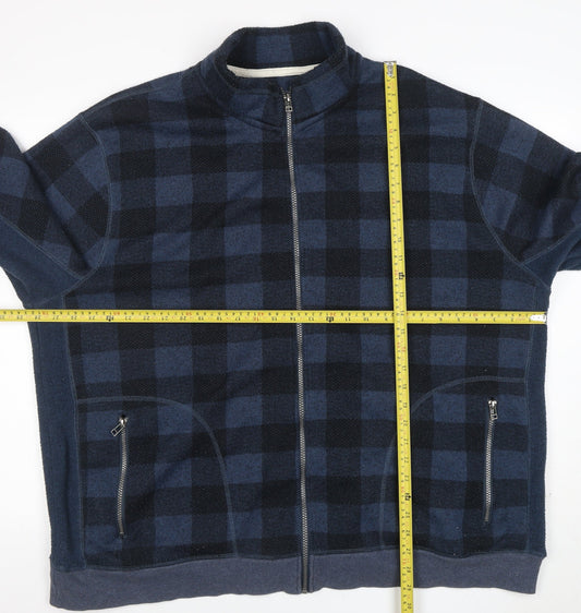 Mens UK Size 3XL Mantaray Blue Basic Jacket
