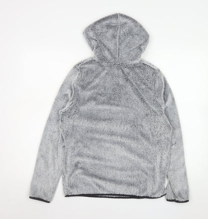 Womens UK Size 8/10 Equestrian Grey Pullover Hoodie