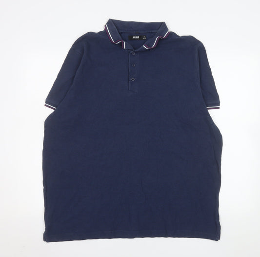 Mens UK Size Big 1X Jacamo 100% Cotton Polo Shirt