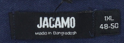 Mens UK Size Big 1X Jacamo 100% Cotton Polo Shirt