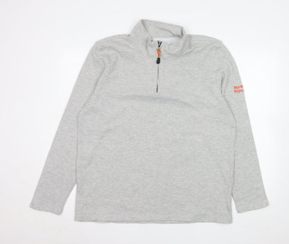 Mens UK Size XL Northern Expo Grey Pullover Sweatshirt
