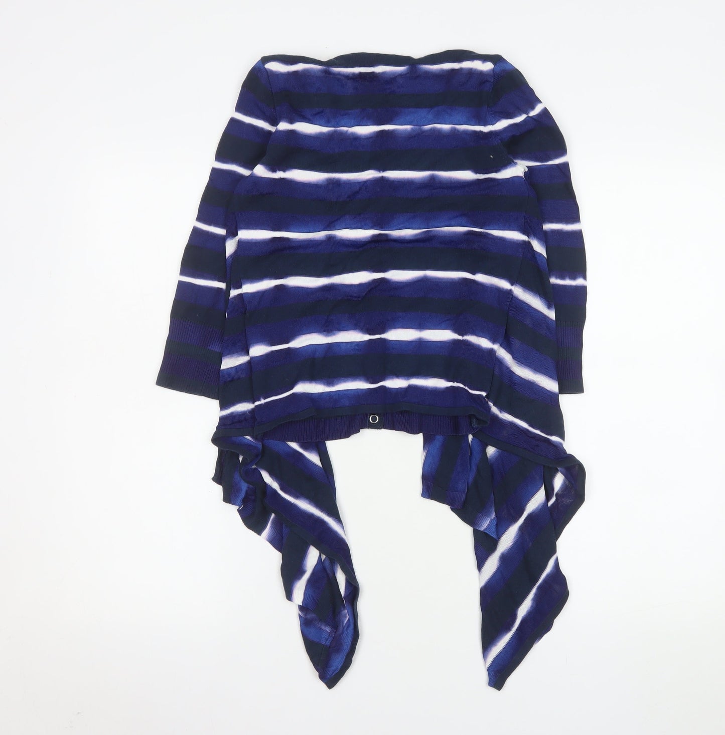 Womens UK Size 10 Karen Millen Blue Cardigan Jumper