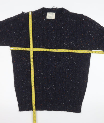 Mens UK Size M Burton Menswear London Blue Pullover Jumper