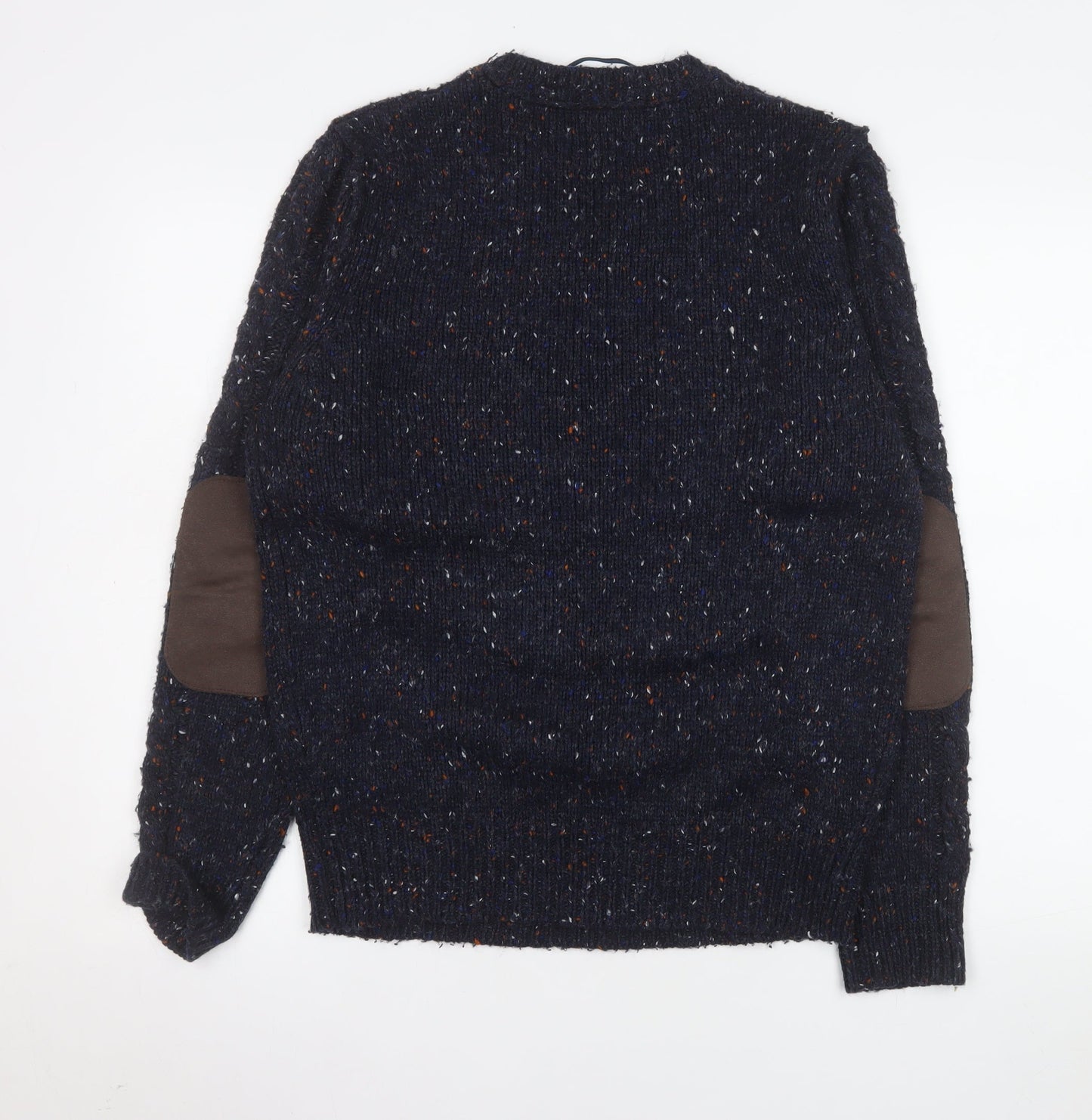 Mens UK Size M Burton Menswear London Blue Pullover Jumper