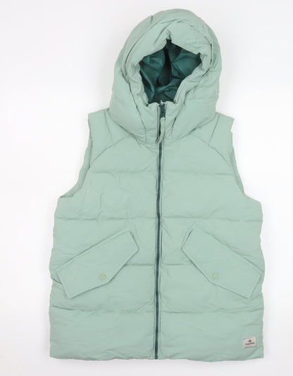 Womens UK Size 10 Craghoppers Green Puffer Jacket