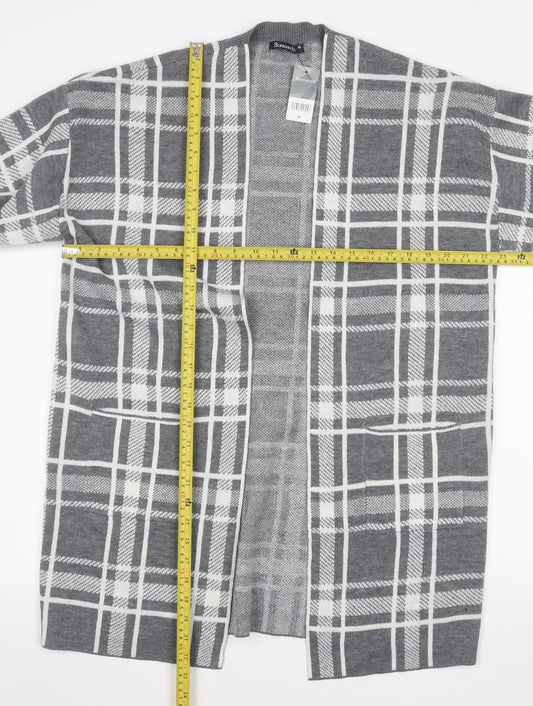 Womens UK Size 16 Bonmarché Grey Cardigan Jumper