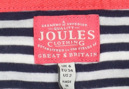 Womens UK Size 6 Joules Blue Basic Jacket