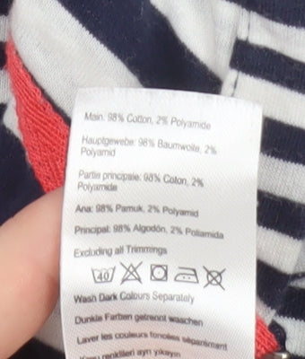 Womens UK Size 6 Joules Blue Basic Jacket