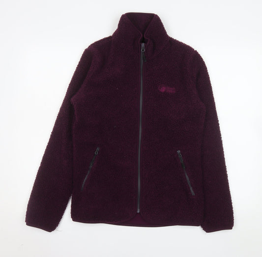 Womens UK Size 10 North Ridge Purple Fleece