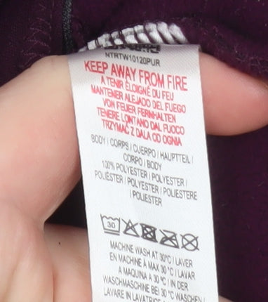 Womens UK Size 10 North Ridge Purple Fleece