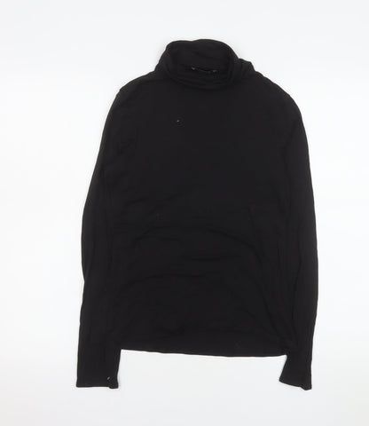 Womens UK Size 8 Marks and Spencer Black Basic Blouse