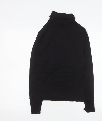 Womens UK Size 8 Marks and Spencer Black Basic Blouse