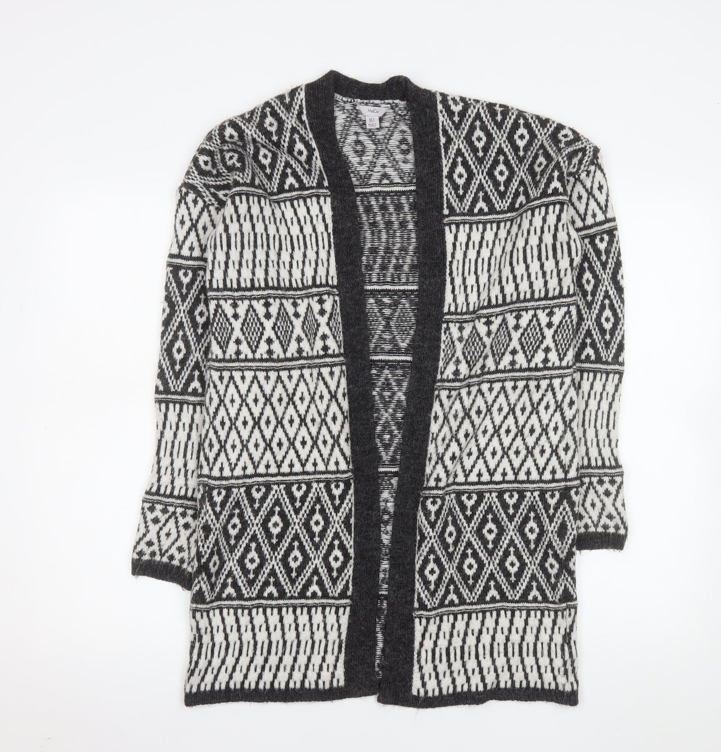 Womens UK Size S M&Co Black Cardigan Jumper