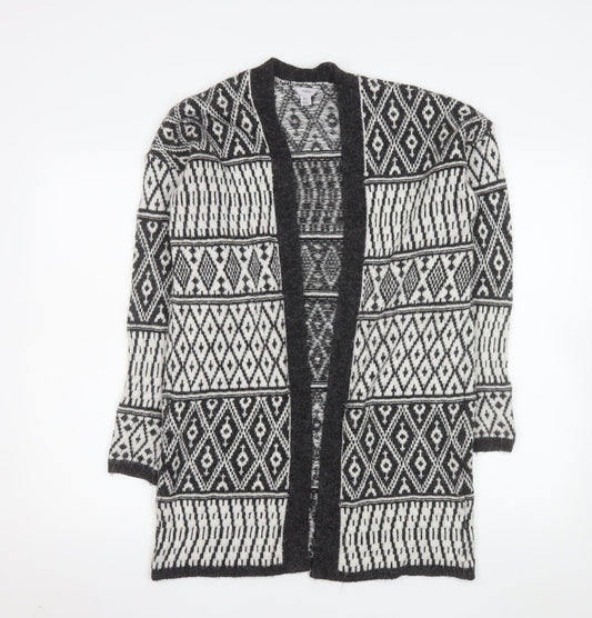 Womens UK Size S M&Co Black Cardigan Jumper