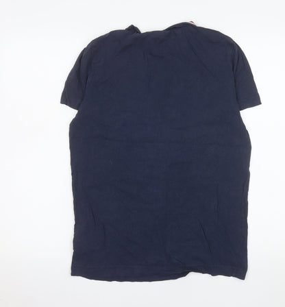 Mens UK Size S Tommy Hilfiger Blue  T-Shirt