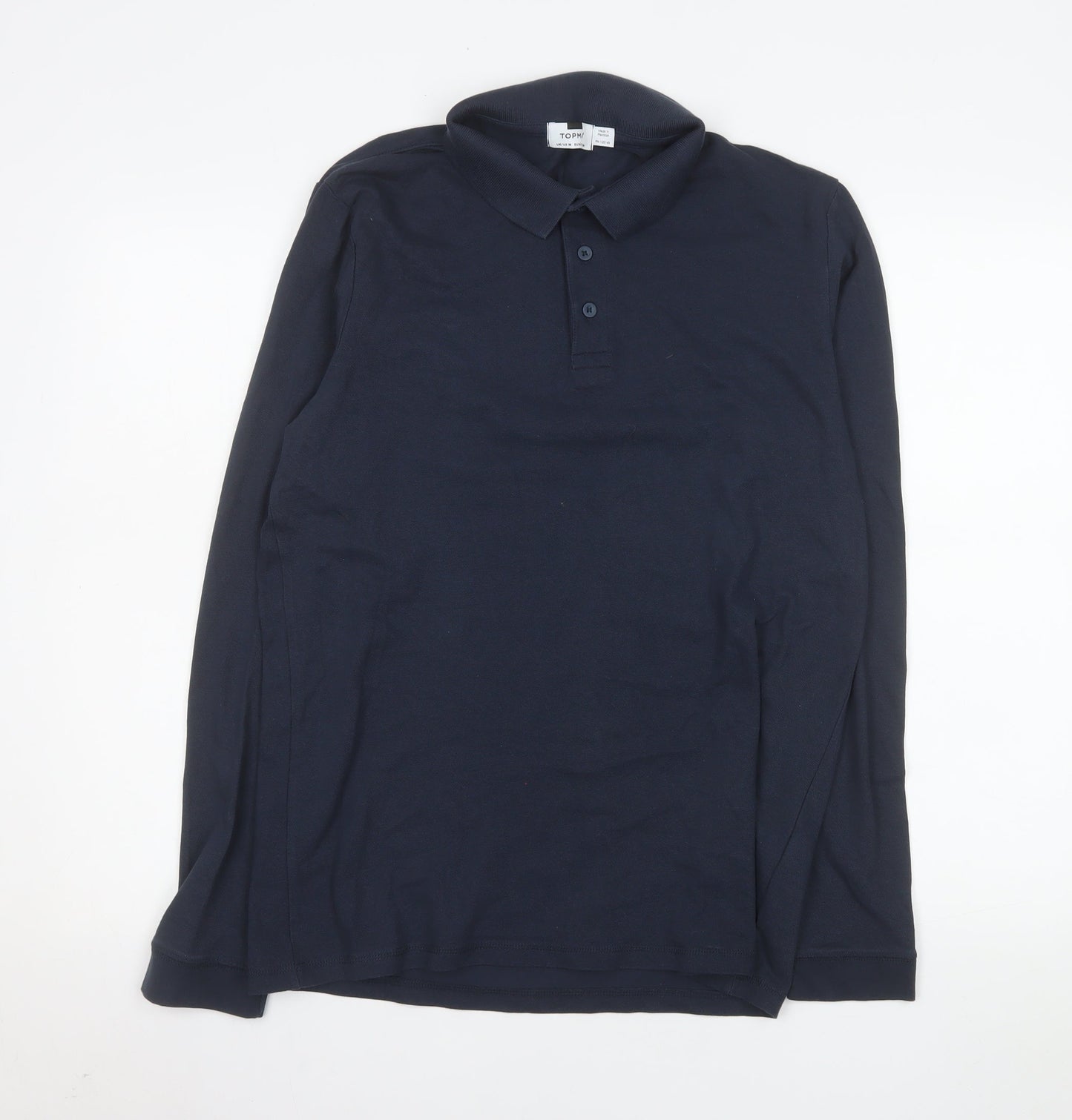 Mens UK Size M Topman Cotton Blend Polo Shirt