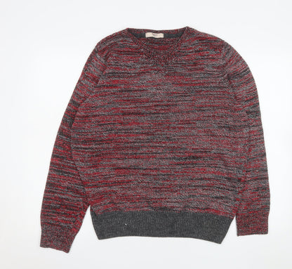 Mens UK Size L Barons of England Multicoloured Pullover Jumper