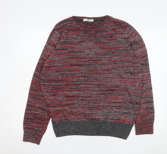 Mens UK Size L Barons of England Multicoloured Pullover Jumper
