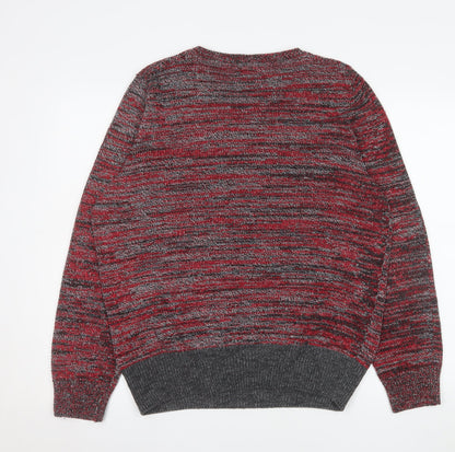 Mens UK Size L Barons of England Multicoloured Pullover Jumper