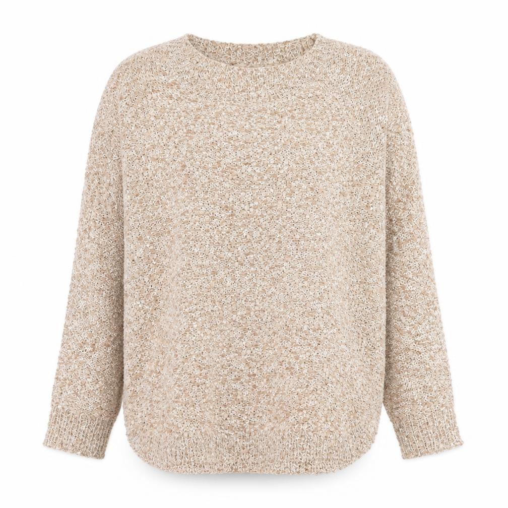 Womens UK Size M David Emanuel Beige Pullover Jumper