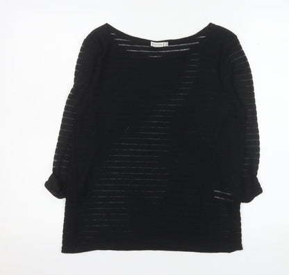 Womens UK Size 12 River Island Black Pullover Jumper