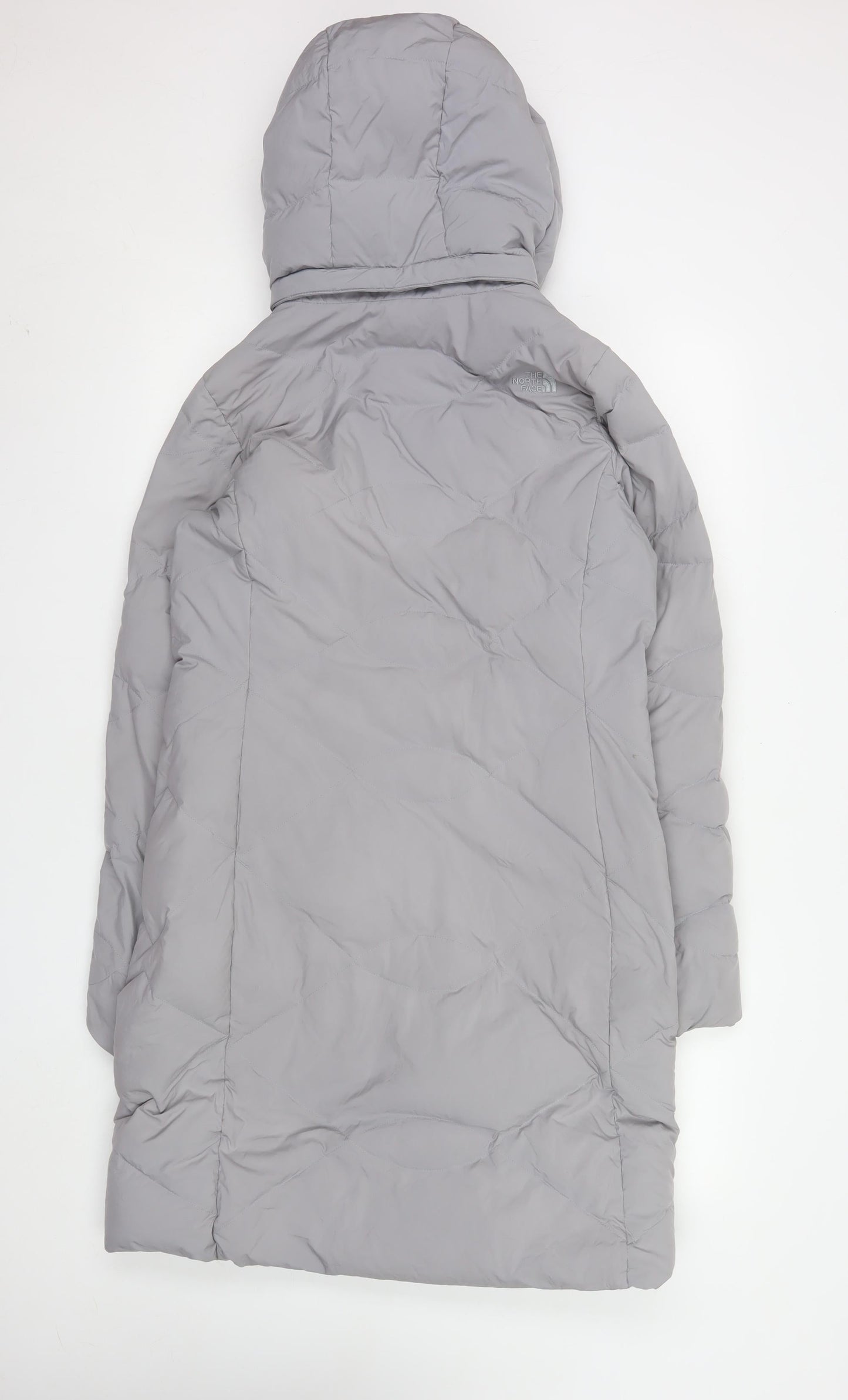 Womens UK Size S The North Face Grey Puffer Jacket