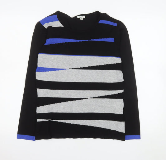 Womens UK Size S NEXT Black Pullover Jumper