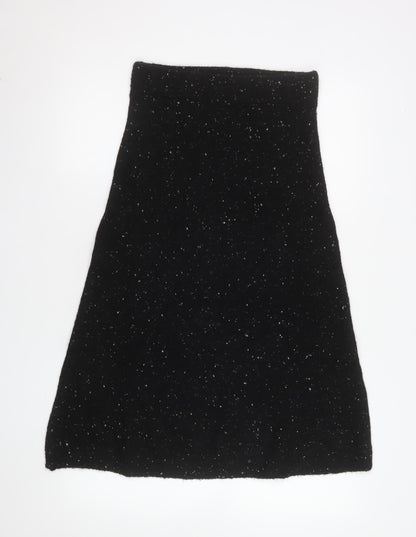 Womens UK Size S Zara A-Line Knit Skirt