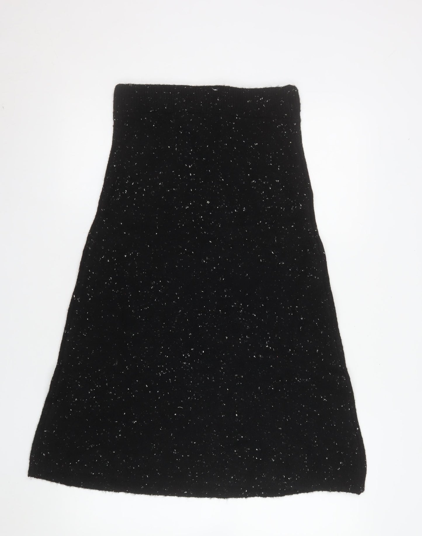 Womens UK Size S Zara A-Line Knit Skirt