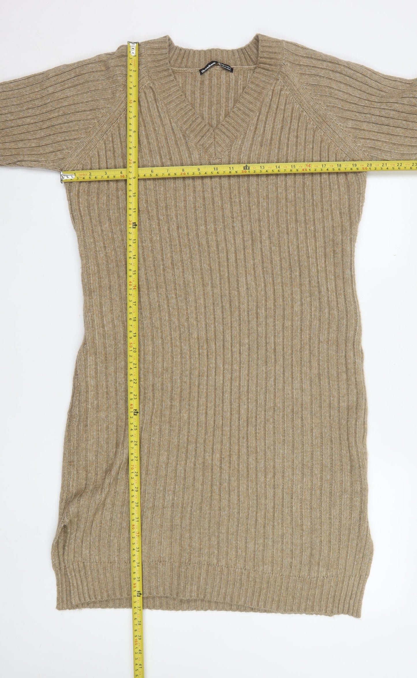 Womens UK Size 12 Threadbare Jumper Dress