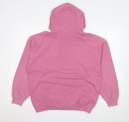Womens UK Size S Brandy Melville Pink Pullover Hoodie