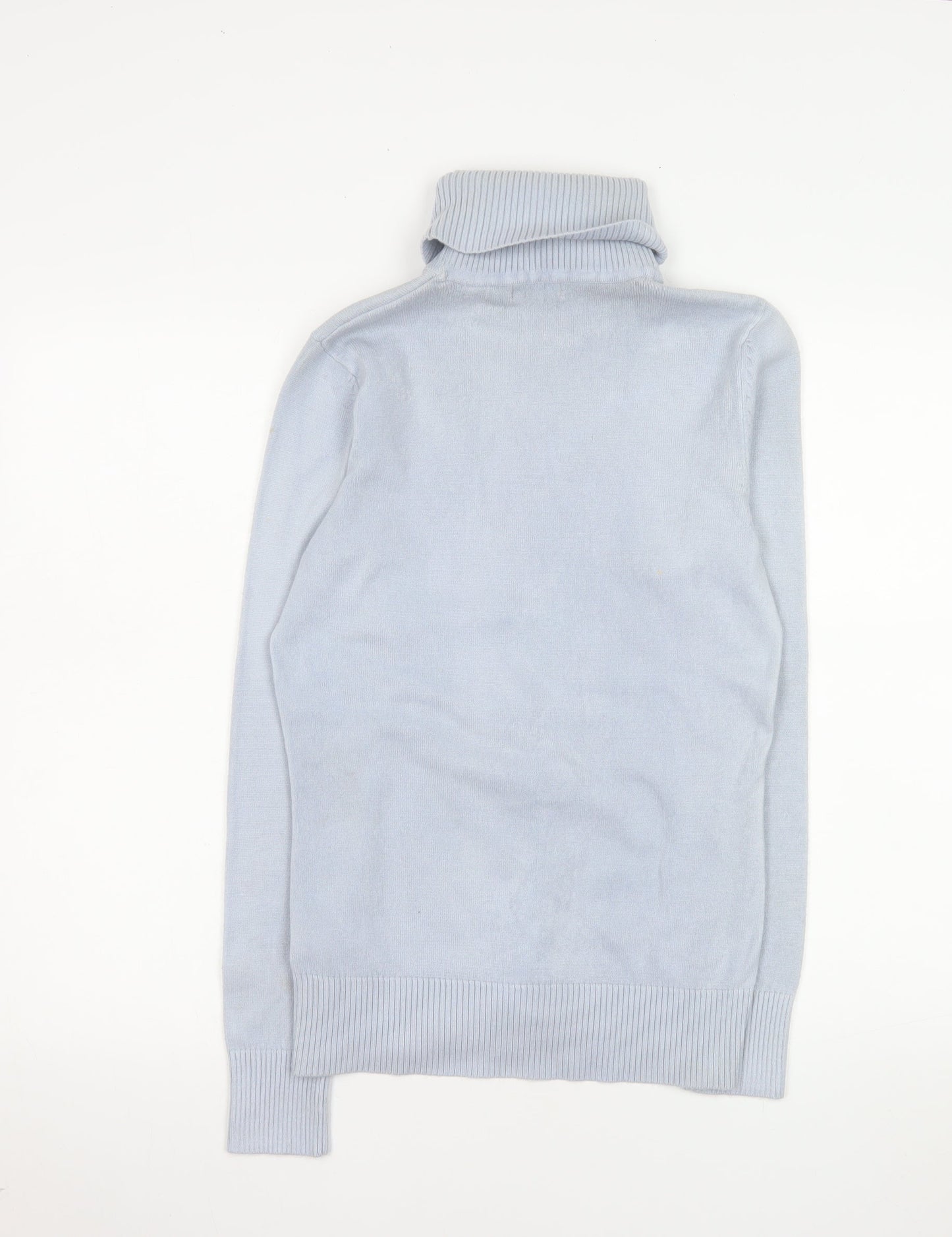 Womens UK Size 12 M&Co Blue Pullover Jumper