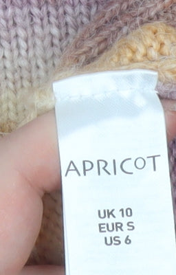 Womens UK Size 10 Apricot Jumper Dress
