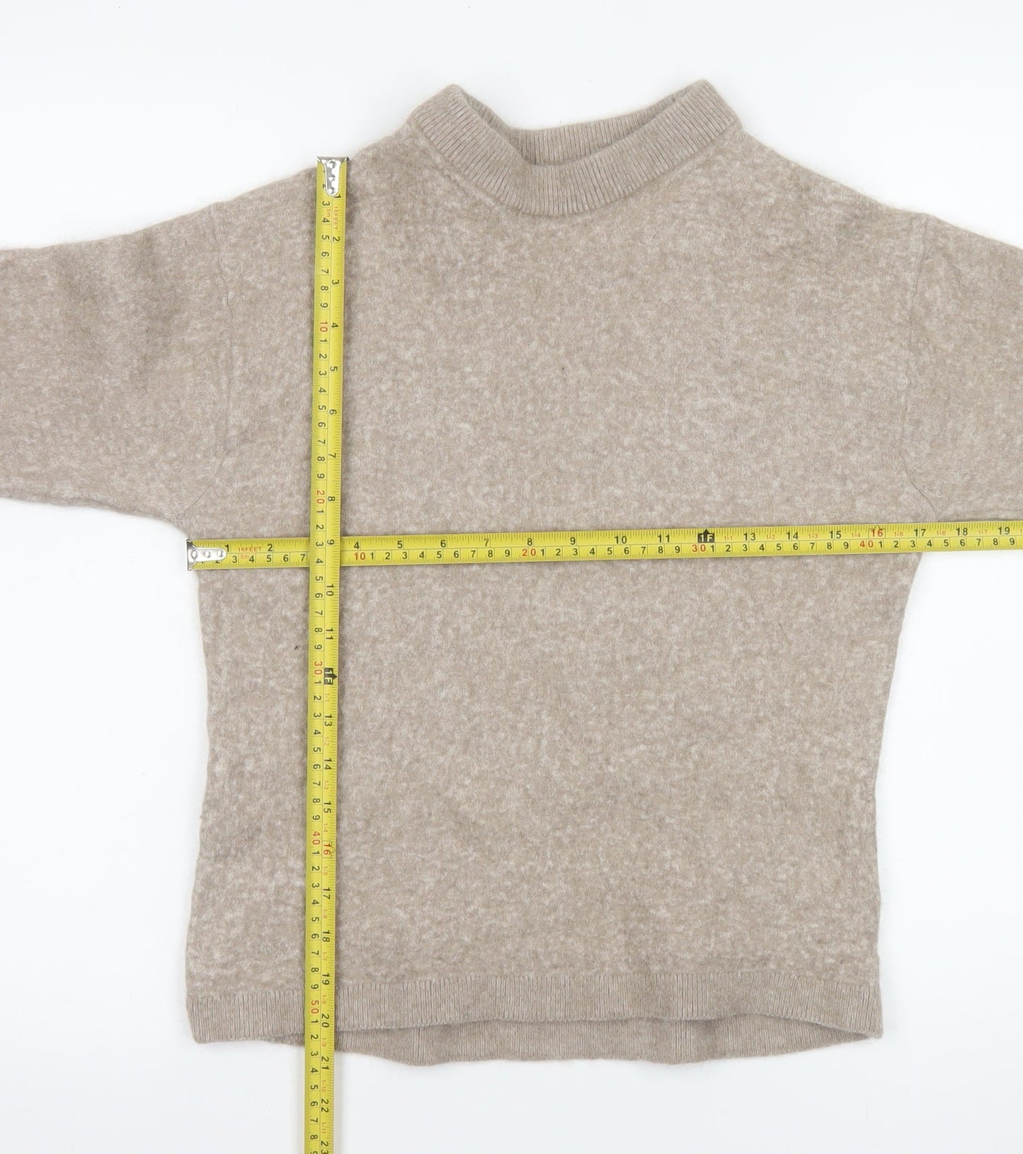Womens UK Size 8 & Other Stories Beige Pullover Jumper