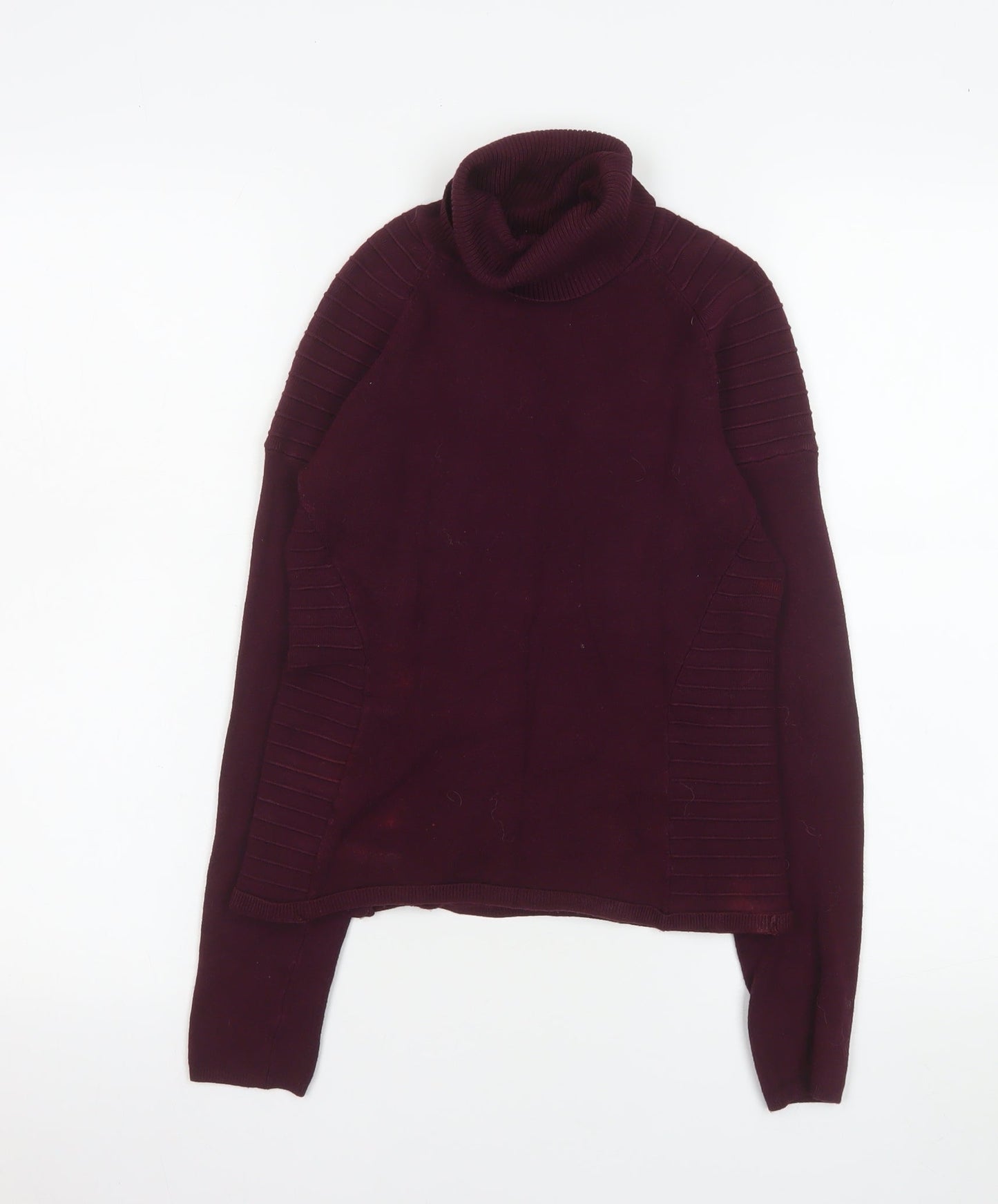 Womens UK Size S YUKA Purple Pullover Jumper