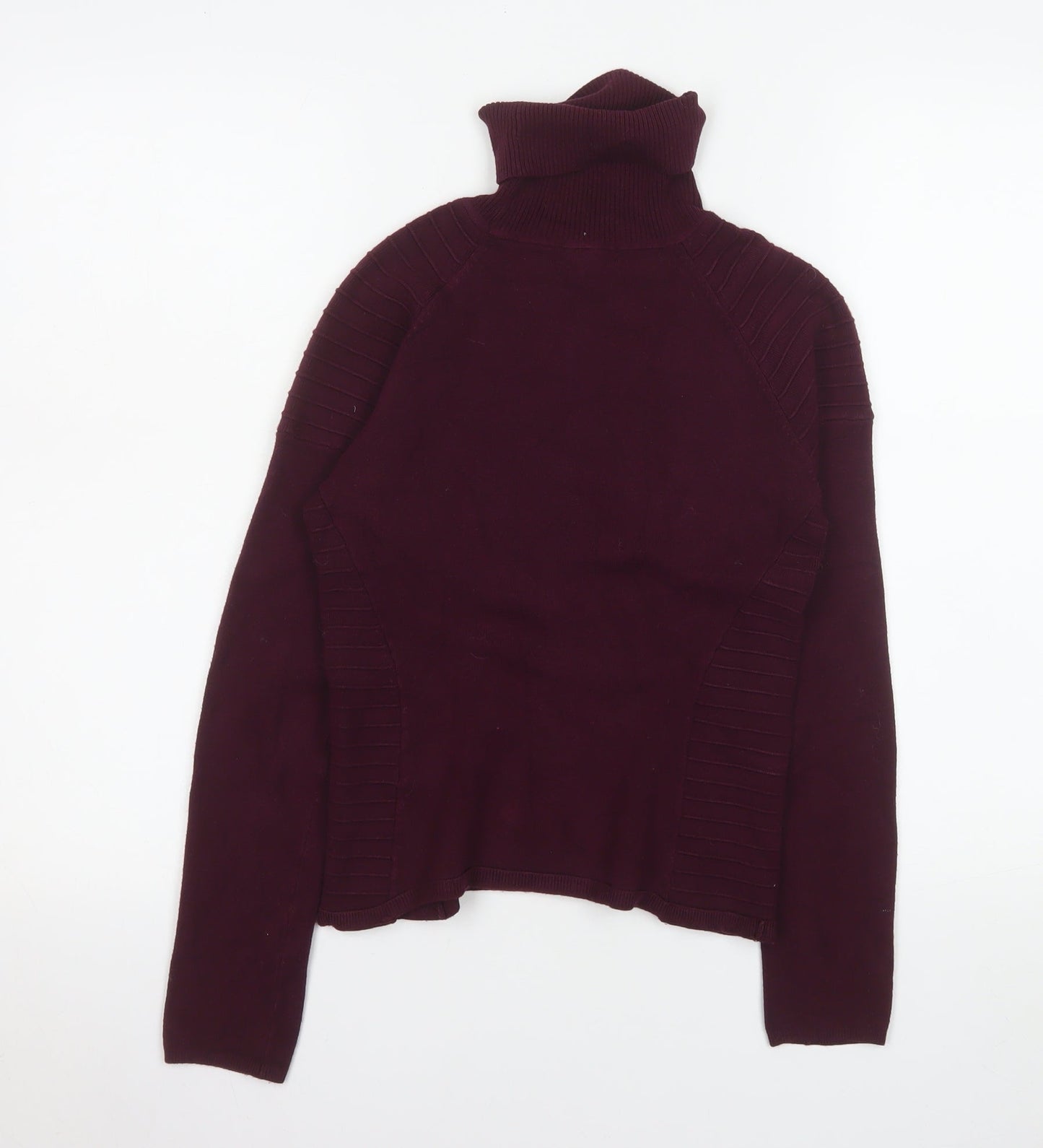 Womens UK Size S YUKA Purple Pullover Jumper