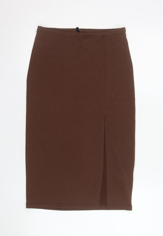 Womens UK Size S H&M Straight & Pencil Knit Skirt