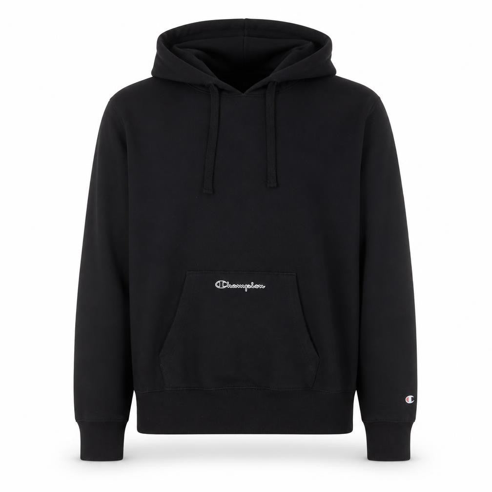 Mens UK Size M Champion Black Pullover Hoodie
