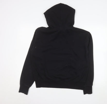 Mens UK Size M Champion Black Pullover Hoodie