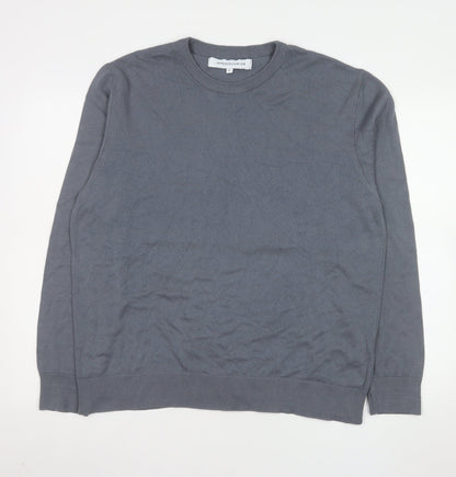 Mens UK Size XL Jameson Carter Grey Pullover Jumper